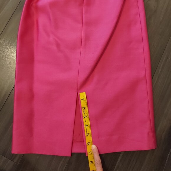 LK Bennett skirt suit - NWT pink jacket & skirt - US2/UK6/EUR34 - silk & wool - Picture 12 of 12